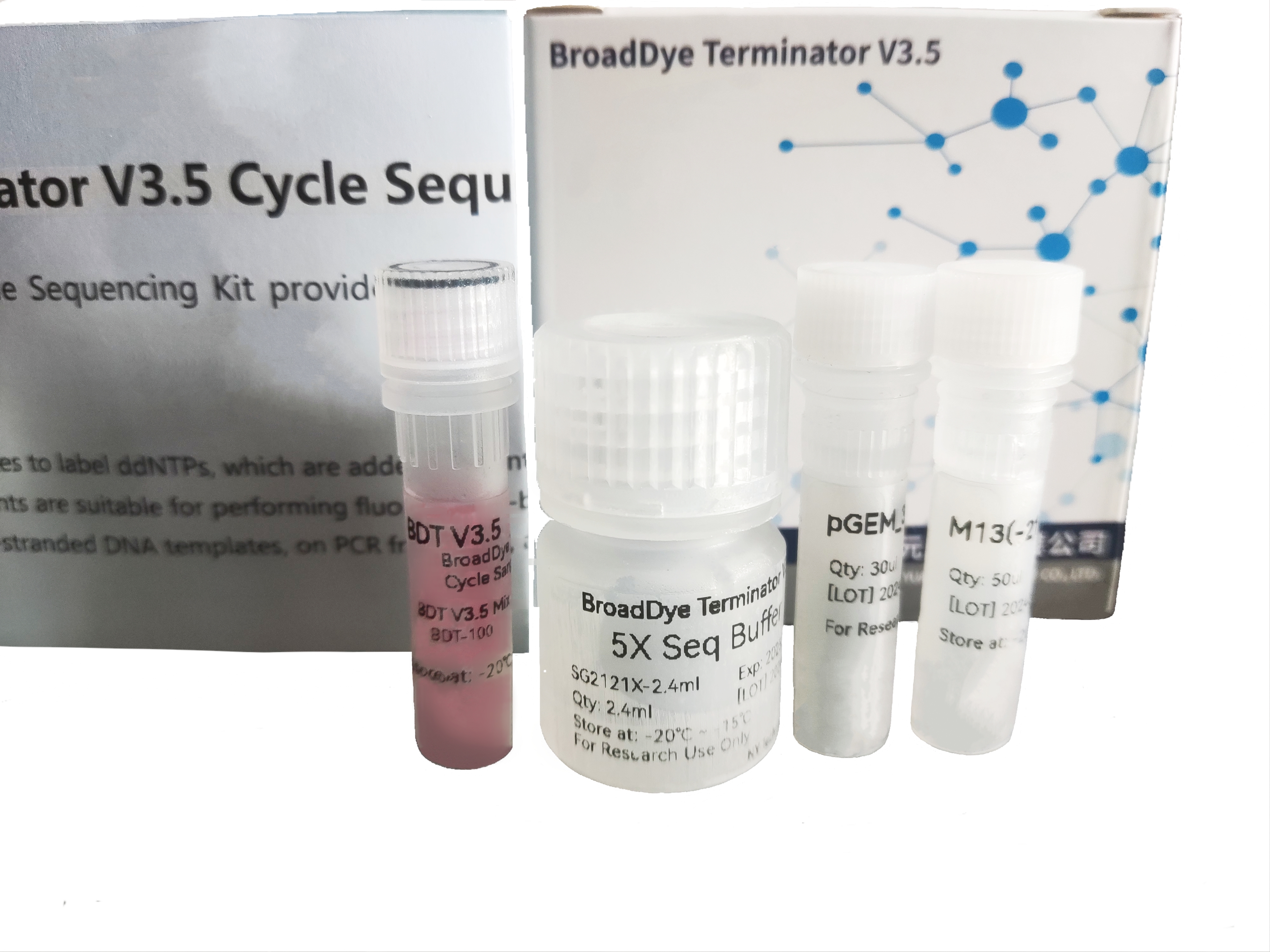 BroadDye Terminator V3.5 Cycle Sequencing Kit (BDT-100）